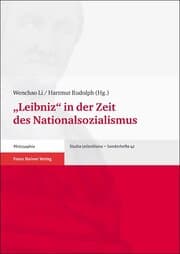 Cover von 'Leibniz' in der Zeit des Nationalsozialismus