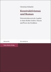 Cover von Konstruktivismus und Roman