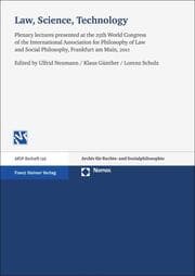 Cover von Law, Science, Technology