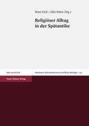Cover von Religiöser Alltag in der Spätantike