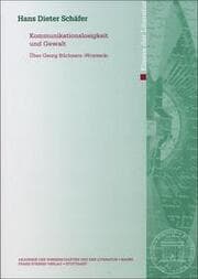 Cover von Kommunikationslosigkeit und Gewalt