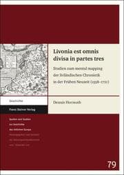 Cover von Livonia est omnis divisa in partes tres