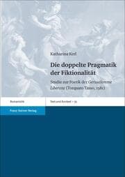 Cover von Die doppelte Pragmatik der Fiktionalität