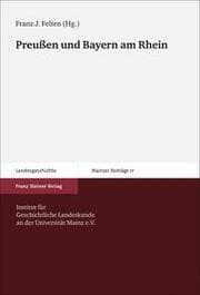 Cover von Preußen und Bayern am Rhein