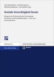 Cover von Soziale Gerechtigkeit heute