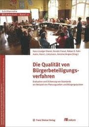 Cover von Die Qualität von Bürgerbeteiligungsverfahren