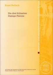 Cover von Die drei frühesten Dialoge Platons