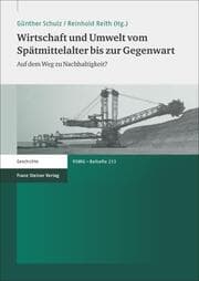 Cover von Wirtschaft und Umwelt vom Spätmittelalter bis zur Gegenwart