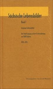Cover von Sächsische Lebensbilder 7