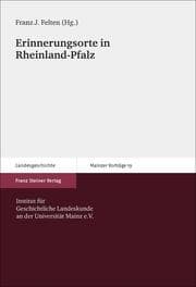 Cover von Erinnerungsorte in Rheinland-Pfalz