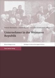 Cover von Unternehmer in der Weimarer Republik