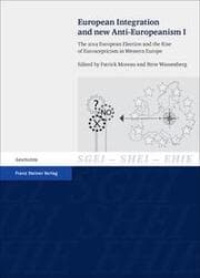 Cover von European Integration and new Anti-Europeanism I