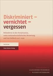 Cover von Diskriminiert, vernichtet, vergessen