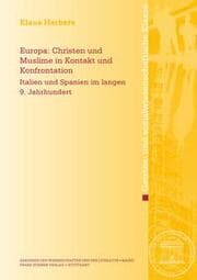 Cover von Europa: Christen und Muslime in Kontakt und Konfrontation