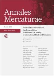 Cover von Annales Mercaturae 2 (2016)