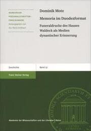 Cover von Memoria im Duodezformat