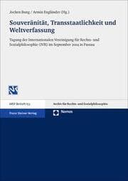 Cover von Souveränität, Transstaatlichkeit und Weltverfassung