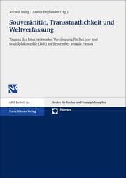 Cover von Souveränität, Transstaatlichkeit und Weltverfassung