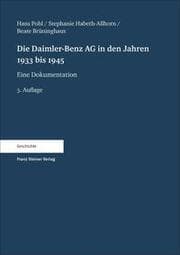 Cover von Die Daimler-Benz AG in den Jahren 1933 bis 1945