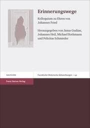 Cover von Erinnerungswege