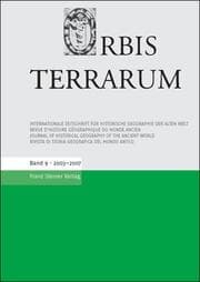 Cover von Orbis Terrarum 14 (2016)