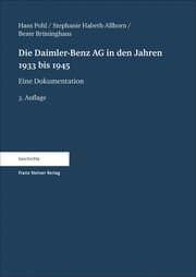 Cover von Die Daimler-Benz AG in den Jahren 1933 bis 1945