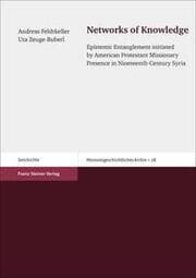 Cover von Networks of Knowledge