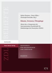Cover von Räume, Grenzen, Übergänge