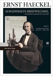 Cover von Ernst Haeckel: Ausgewählte Briefwechsel. Historisch-kritische Ausgabe. Bd. 3