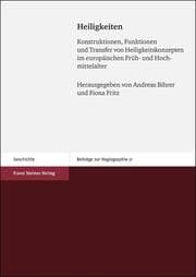 Cover von Heiligkeiten