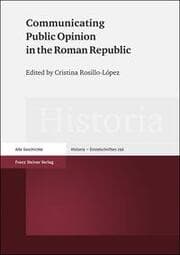 Cover von Communicating Public Opinion in the Roman Republic