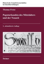 Cover von Papsturkunden des Mittelalters und der Neuzeit