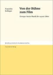 Cover von Von der Bühne zum Film