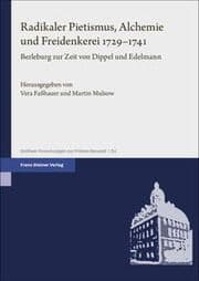 Cover von Radikaler Pietismus, Alchemie und Freidenkerei 1729-1741