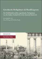 Cover von Griechische Heiligtümer als Handlungsorte