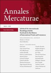 Cover von Annales Mercaturae 4 (2018)