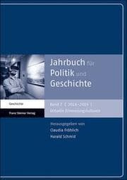 Cover von Jahrbuch für Politik und Geschichte 7 (2016-2019)