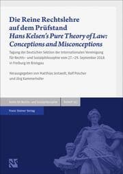 Cover von Die Reine Rechtslehre auf dem Prüfstand / Hans Kelsen's Pure Theory of Law: Conceptions and Misconceptions