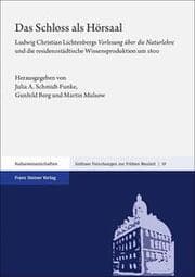 Cover von Das Schloss als Hörsaal