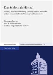 Cover von Das Schloss als Hörsaal