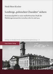 Cover von Lembergs 'polnischen Charakter' sichern