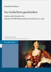 Cover von Ins Gedächtnis geschrieben