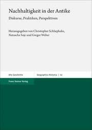 Cover von Nachhaltigkeit in der Antike
