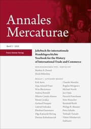 Cover von Annales Mercaturae 5 (2019)