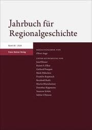 Cover von Jahrbuch für Regionalgeschichte 38 (2020)