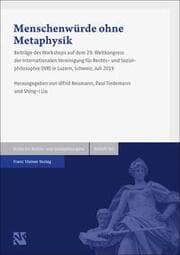 Cover von Menschenwürde ohne Metaphysik