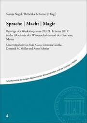 Cover von Sprache - Macht - Magie