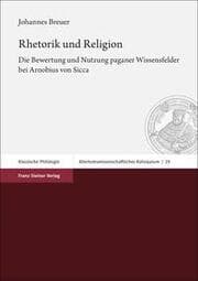 Cover von Rhetorik und Religion