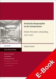 Cover von Finnische Bauprojekte in der Sowjetunion