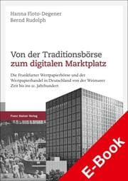 Cover von Von der Traditionsbörse zum digitalen Marktplatz
